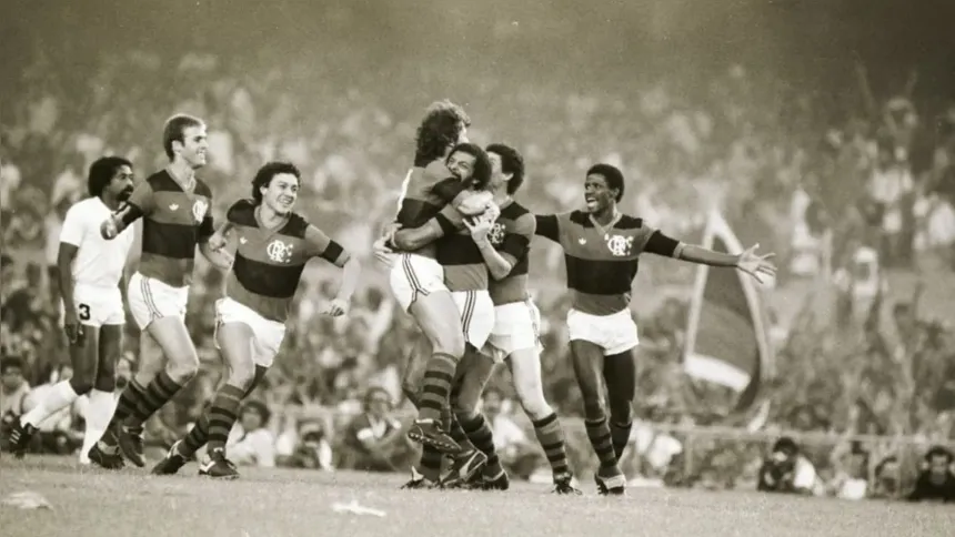 O "Brown" vestiu a camisa rubro-negra até 1987 e marcou 129 gols