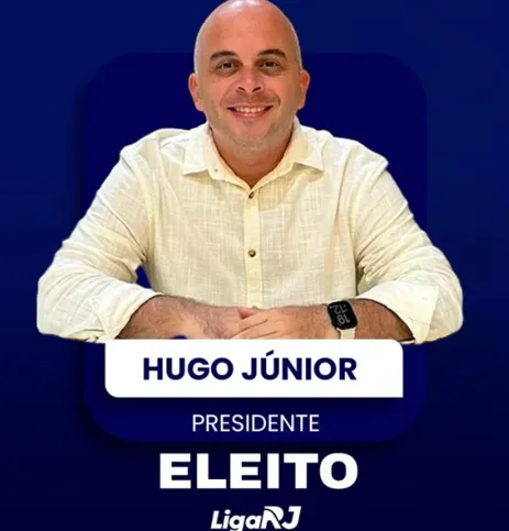 Hugo Júnior é o novo presidente da Liga-RJ