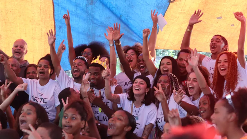 O evento foi realizado no Complexo da Alma, localizado no Morro da Colina, no bairro Amendoeira, em SG