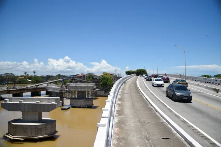 Com investimentos de mais de R$ 40 milhões, a obra está com todas as vigas de sustentação prontas