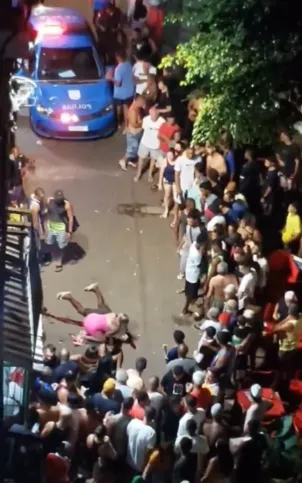Homem é baleado na Comunidade do Terreirão, na Zona Oeste do Rio, neste sábado (23)