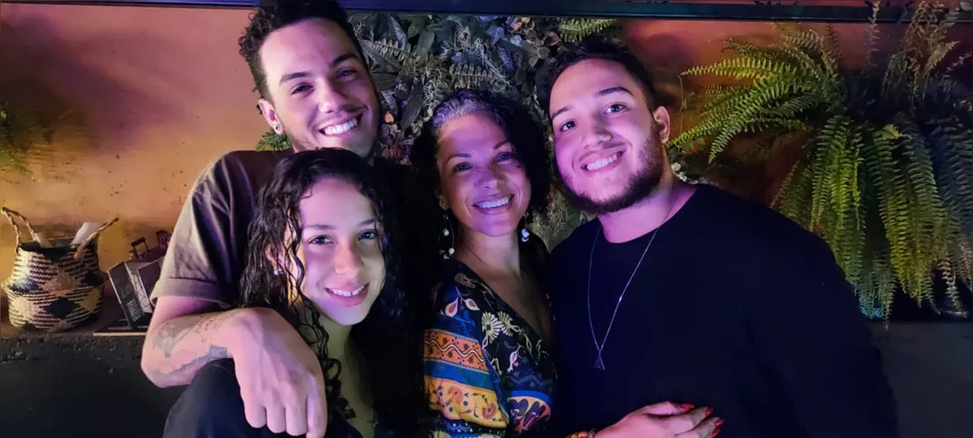 Flávia Joss é mãe de três: Davi, Ana Júlia e João