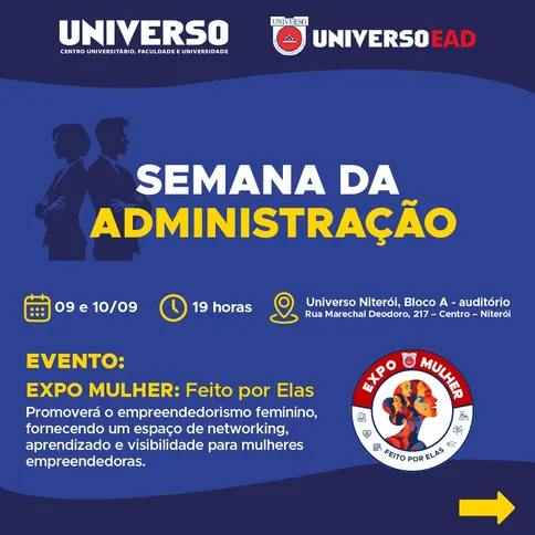 Evento acontece nos dias 9 e 10 de setembro