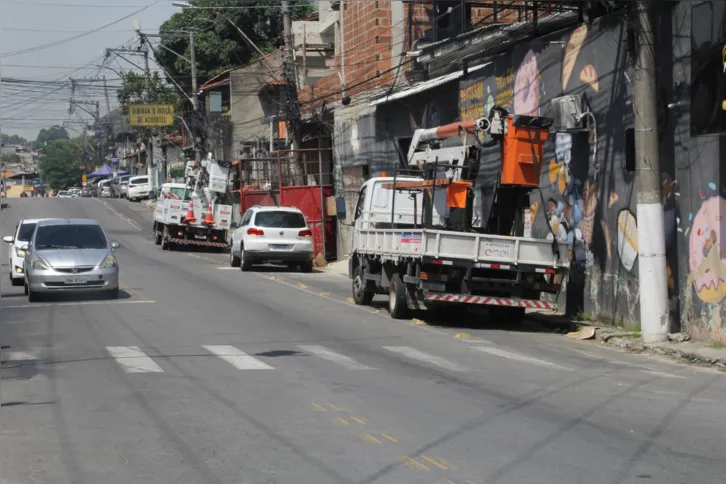 Moradores foram pegos de surpresa com a obra