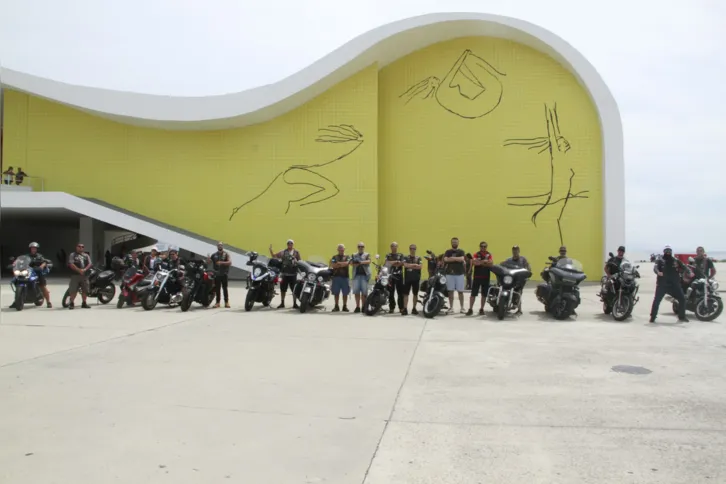 Imagem ilustrativa da imagem Motociclistas do 'Bodes do Asfalto' se reúnem para passeio em Niterói