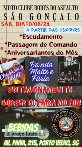 Festa acontece no dia 10 de agosto