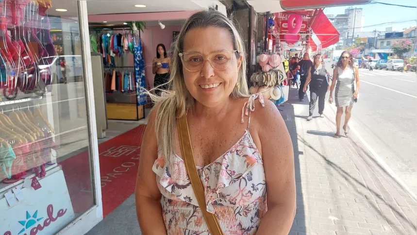 Sirlene Barbosa, moradora do Jardim Alcântara