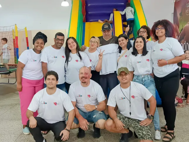 Voluntários, colaboradores e responsáveis pelas ONGs