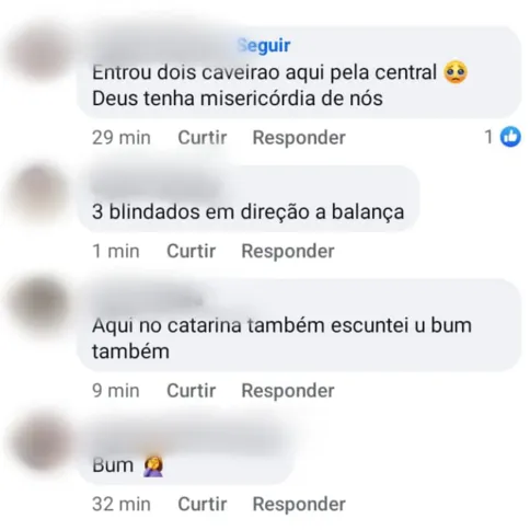 Moradores relatam a apreensão