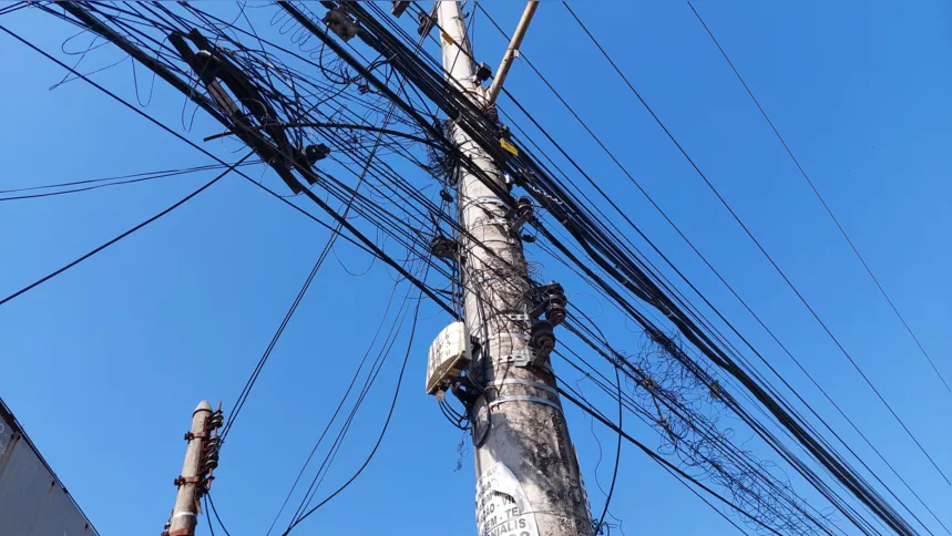 Moradores relatam problemas também na fiação