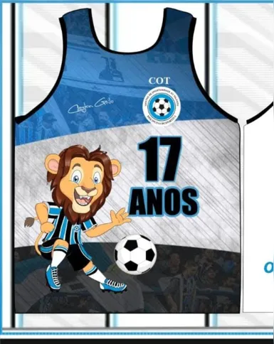 Camisa em comemoração ao 17° aniversário do projeto