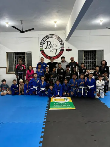 Jiu-Jitsu do Projeto Ecoar no Jardim Catarina