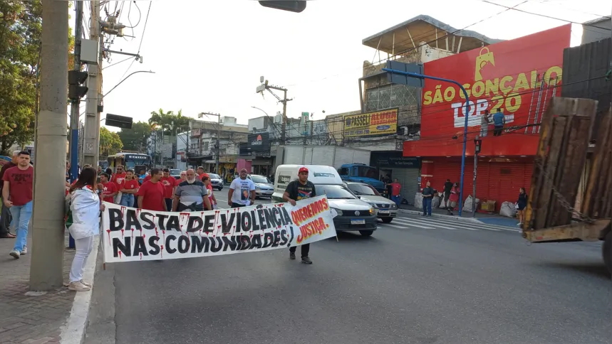 Absolvição de policiais envolvidos na morte de João Pedro também motivou protesto