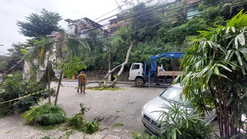 Trânsito foi desviado