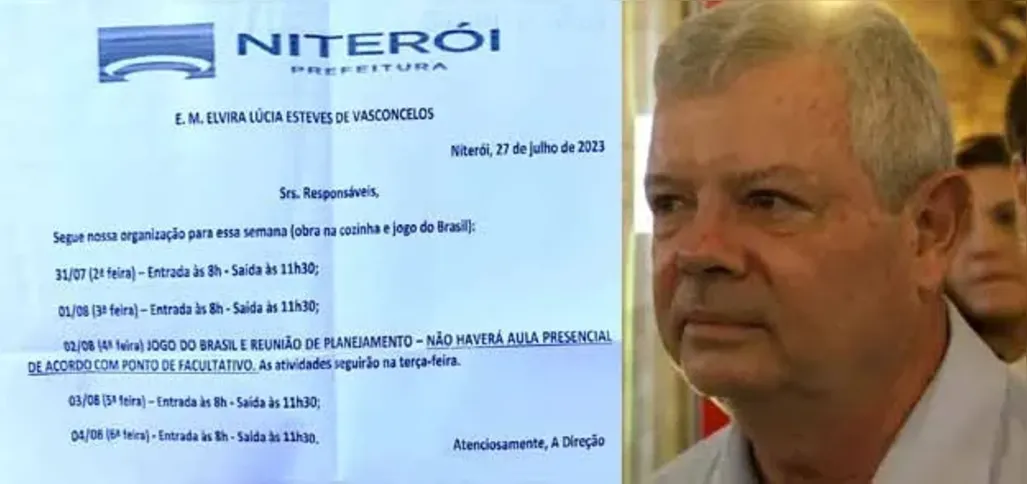 Apesar das diversas denúncias, prefeito de Niterói e secretário de Educação seguem negando, via assessoria, o problema das merendas
