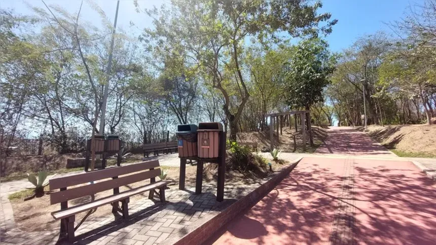 Parque das Águas fica próximo à sede da prefeitura