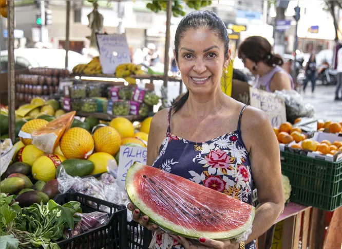 Adriana trabalha na cidade há 7 anos