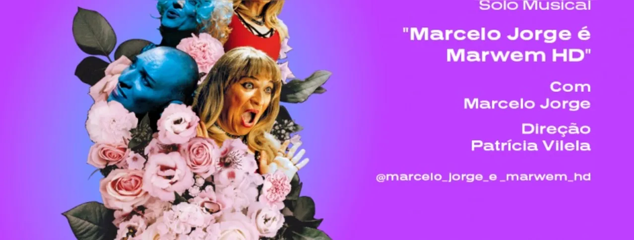 Imagem ilustrativa da imagem Show de humor musical 'Marcelo Jorge é Marwem HD' em cartaz até 28 de março