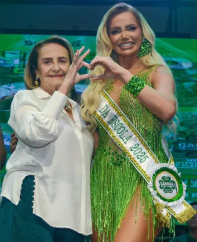 Lucinha Araújo, mãe do cantor Cazuza, será o enredo da escola para o Carnaval de 2025