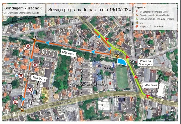 Será realizado um trabalho de sondagem para futuras obras de mais um trecho do MUVI