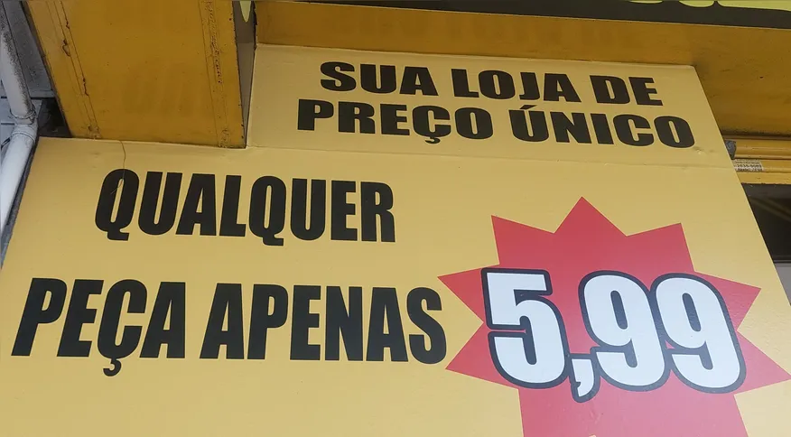 Loja em Niterói oferece produtos a R$ 5,99