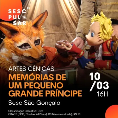 Imagem ilustrativa da imagem Veja a programação cultural do fim de semana em São Gonçalo e Niterói