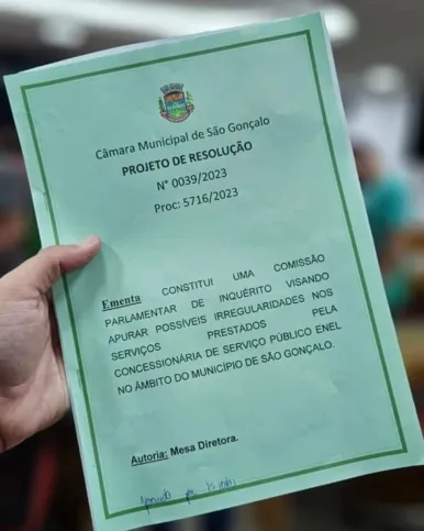 CPI visa punir concessionária pelo descaso prestado após apagão