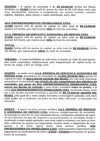 Imagem ilustrativa da imagem ATA DE ASSEMBLEIA DE SOCIOS