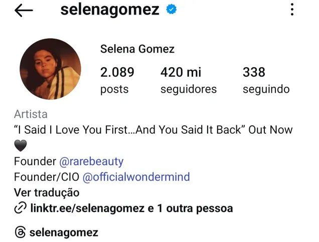 Selena Gomez é a mulher mais seguida no Instagram
