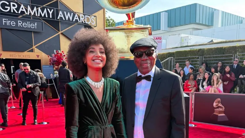 Speranza Spalding e Milton Nascimento na 67ª edição do Grammy