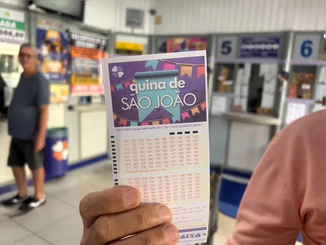 Roberto Maia, gerente de lotérica: “Com a Quina de São João, o volume de apostas triplica"