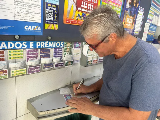 Renato Vieira, autônomo: “Todo ano faço minhas apostas. Espero ter sorte desta vez"