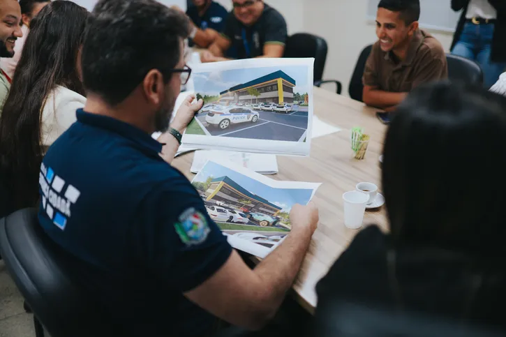 Reunião técnica entre secretarias envolvidas no projeto definiu o local onde será instalado o Batalhão