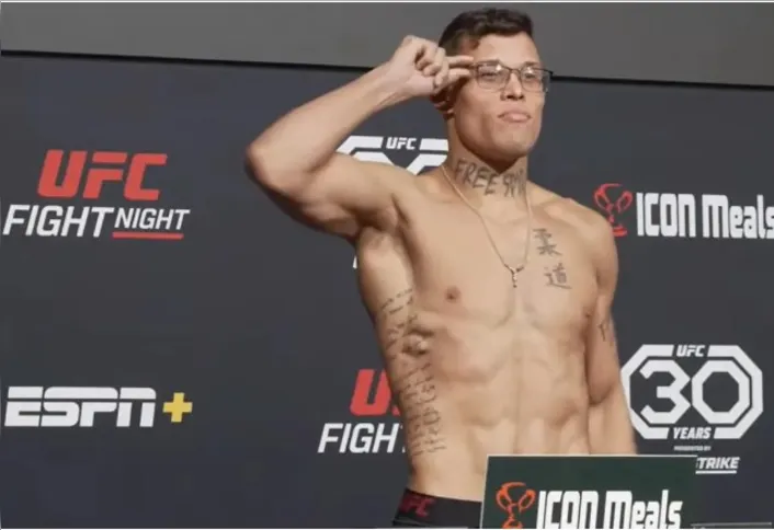 Caio Borralho é destaque brasileiro no UFC