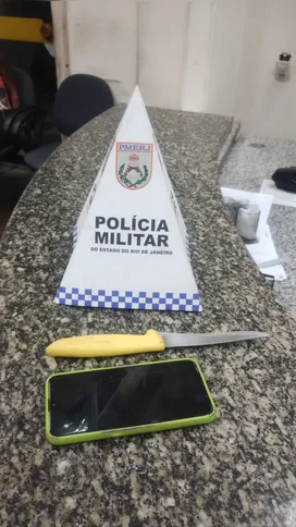 Faca usada no crime