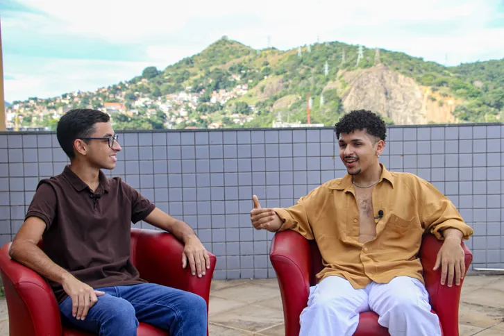 Samuel Lucas é "cria" do Mutuapira e apaixonado por música desde pequeno