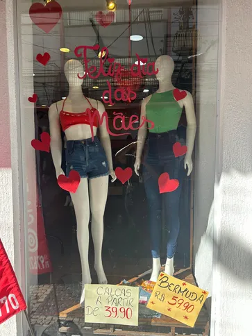 Loja realiza promoção para o Dia das Mães