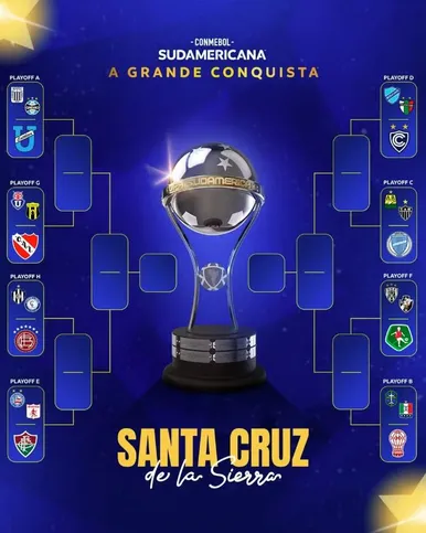Chaveamento da Copa Sul-Americana 2025