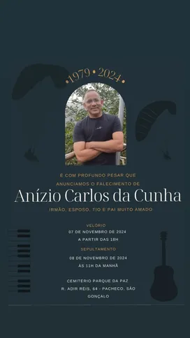 Anízio Carlos deixa duas filhas