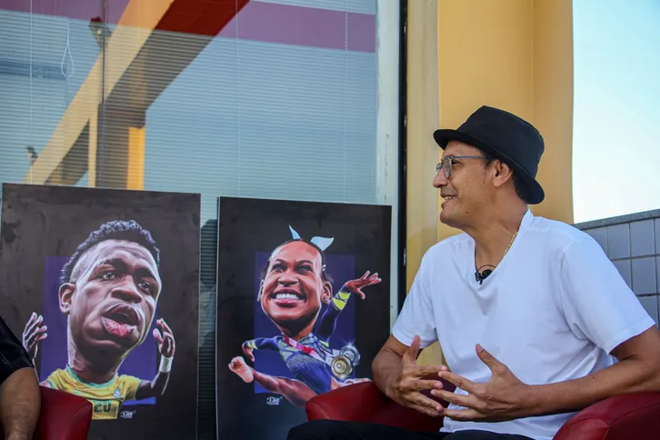O  que começou como uma distração da infância humilde levou o desenhista para para as páginas de grandes jornais
