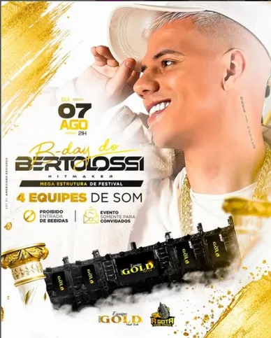 Show de aniversário do Bertolossi teve adversidades