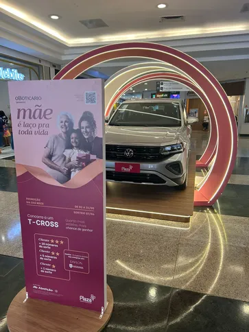 Dia das mães no Plaza Shopping