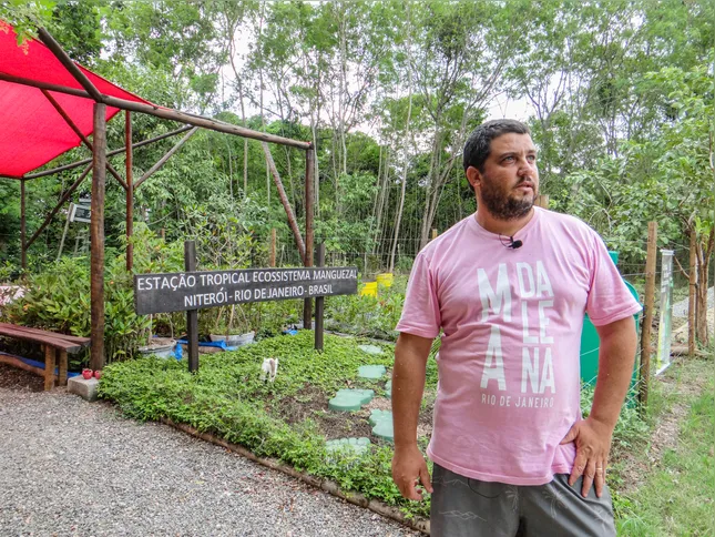 "A gente vem produzindo mudas de mangue para justamente suprir a necessidade das ações voluntárias", destaca diretor do Amadarcy