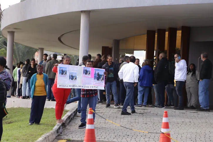 Juliana recebeu homenagens