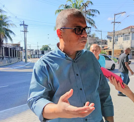 Denilson Freitas se emocionou ao falar de sua amizade com Osmar Leitão