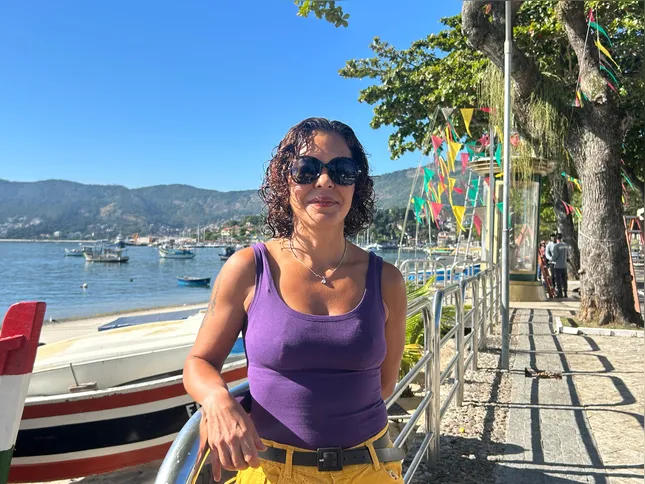 Cristiane Rumaris, de 50 anos, fala sobre a importância da festa para a cultura local