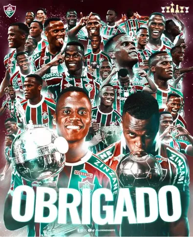 Fluminense, nas redes sociais, agradeceu ao colombiano e desejou sucesso na carreira