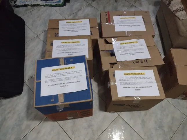 Alimentos são distribuídos para famílias carentes de São Gonçalo e Niterói