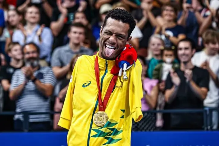 Gabrielzinho ganhou três medalhas nos jogos Paralímpicos de Paris