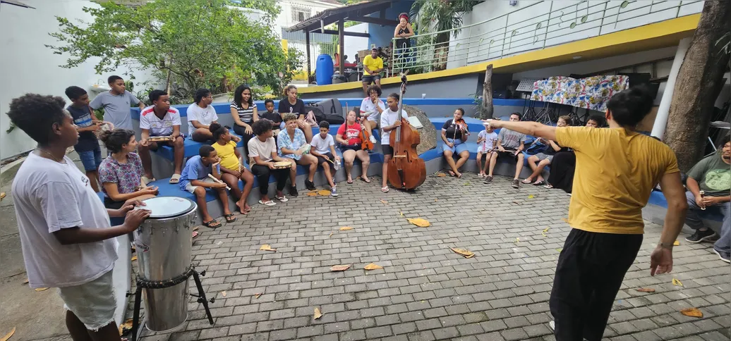 O Espaço Cultural da Grota é um projeto social sem fins lucrativos